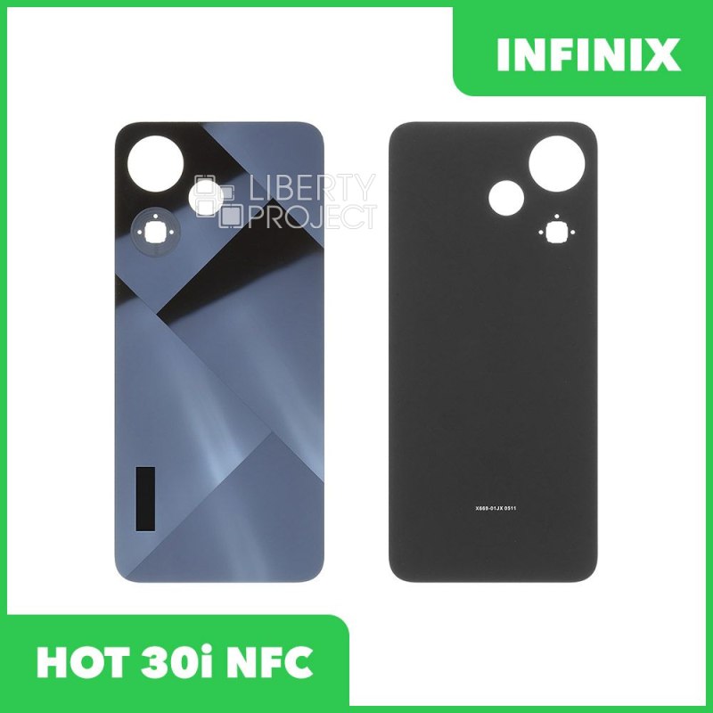 Задняя крышка для Infinix HOT 30i NFC (черный)