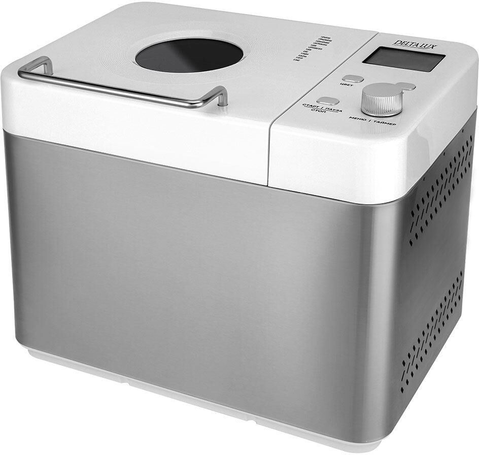 Хлебопечь DELTA LUX DELTA LUX DE-6001 White