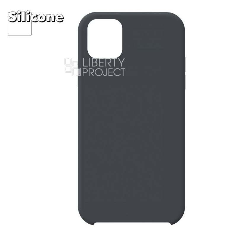 Силиконовый чехол для iPhone 11 Pro Max "Silicone Case" (черный, блистер) 18
