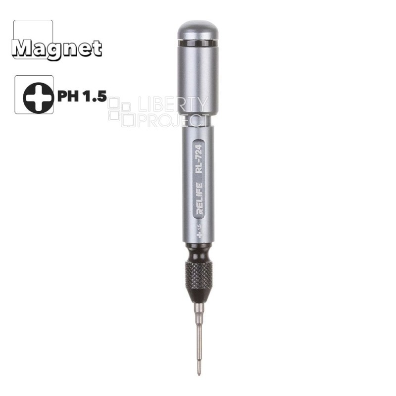 Отвертка магнитная Relife RL-724 +1,5 динамометрическая 0,5кгс.см