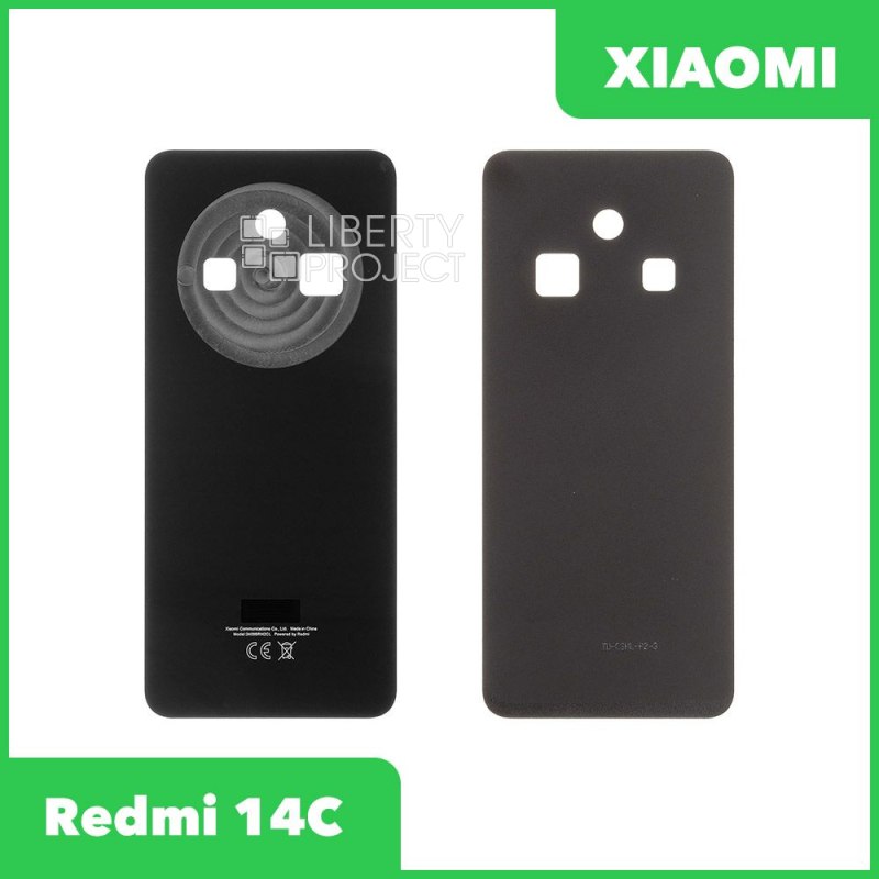 Задняя крышка для Xiaomi Redmi 14C (2411DRN47C) (черный)