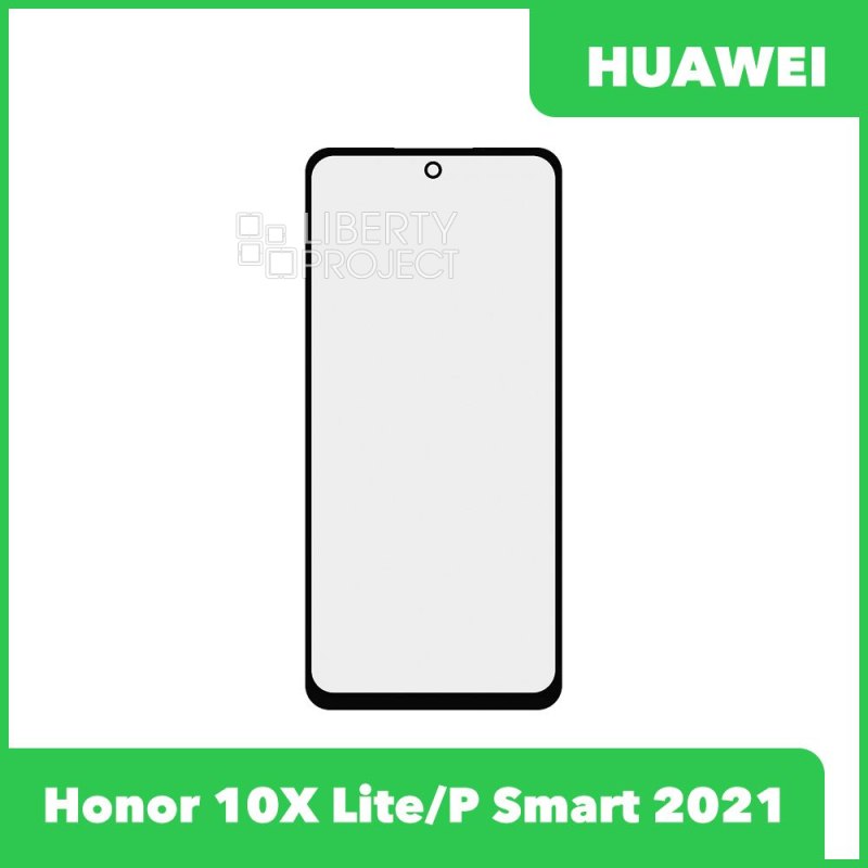 G+OCA PRO стекло для переклейки Huawei Honor 10X Lite/P Smart 2021 (черный)