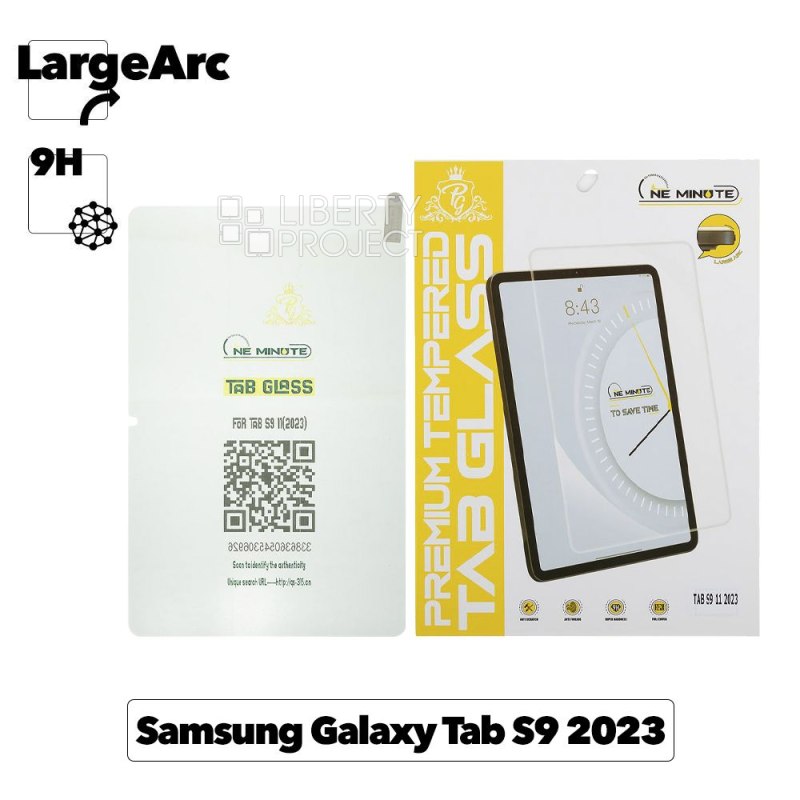 Защитное стекло "One Minute" для Samsung Galaxy Tab S9 (2023) Tempered Glass 0,33 мм 9H (ударопрочное)