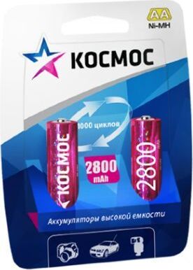 Зарядное устройство КОСМОС KOCR6NIMH2800MAH2BL