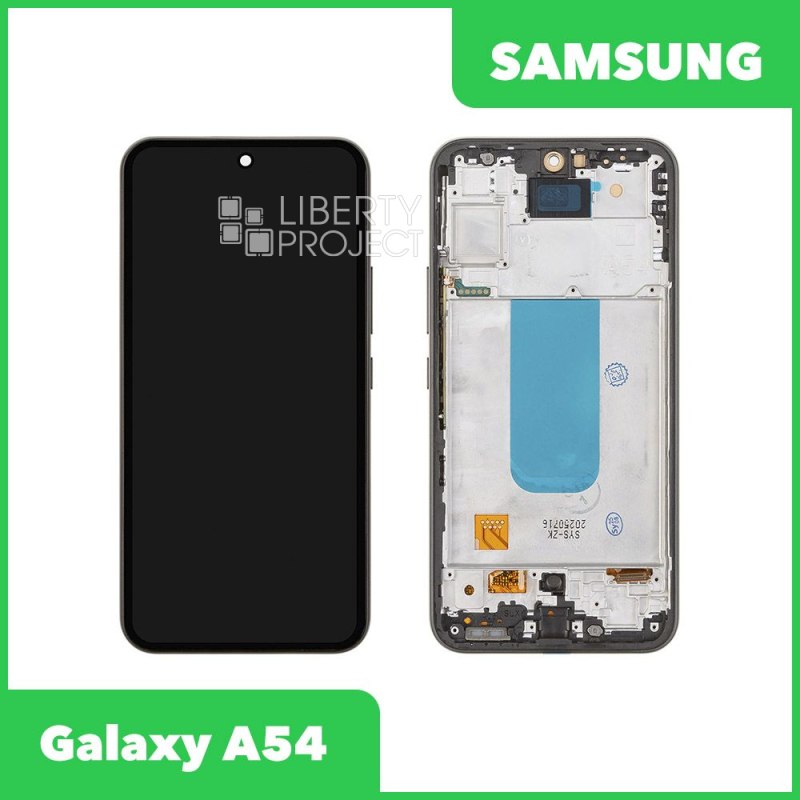 LCD дисплей для Samsung Galaxy A54 SM-A546 в сборе в рамке incell (черный)