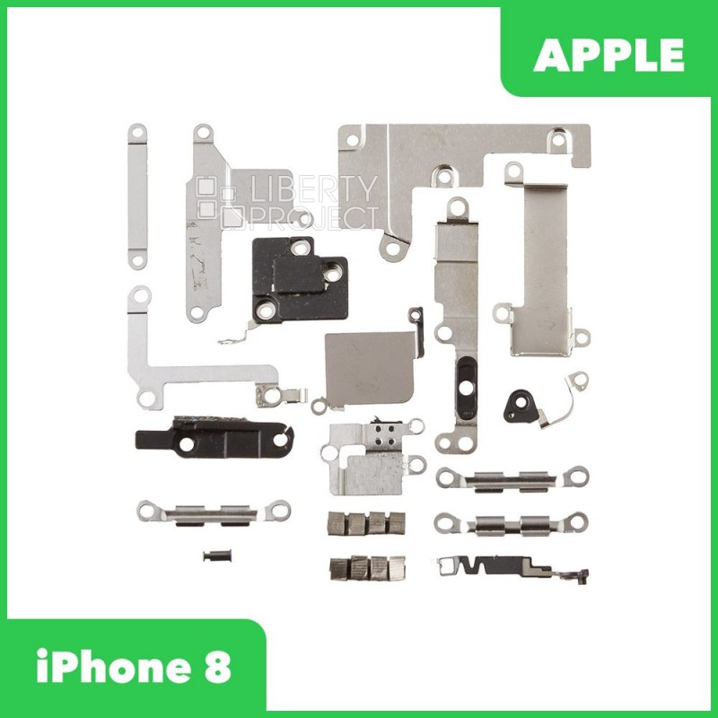 Набор внутренних крепежей и планок для iPhone 8 (Комплект креплений)
