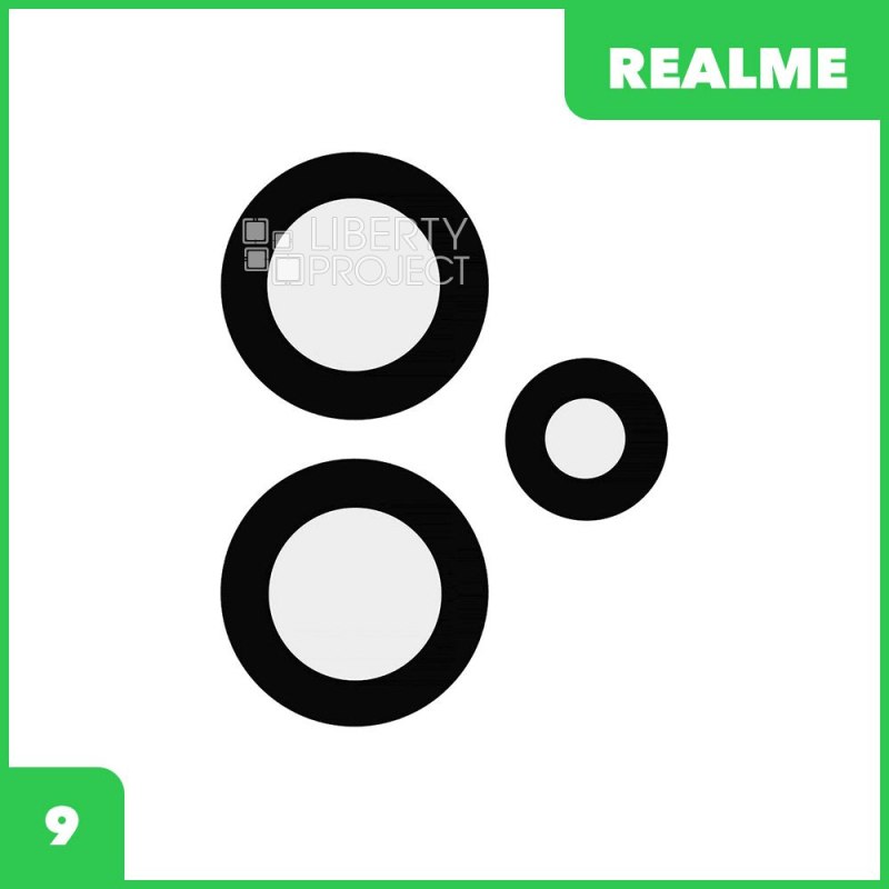 Стекло камеры для Realme 9