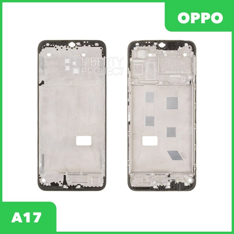 Рамка дисплея для OPPO A17/A17K (CPH2477/CPH2471) (черный)