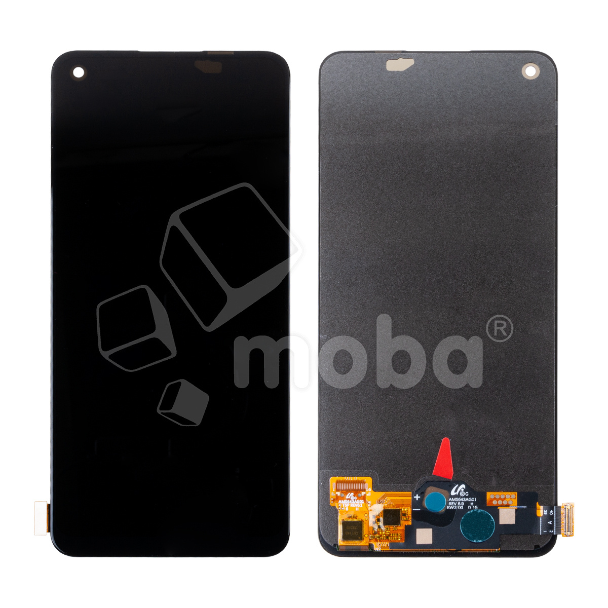 Дисплей для Realme 11 4G (RMX3636) в сборе с тачскрином Черный - (OLED)