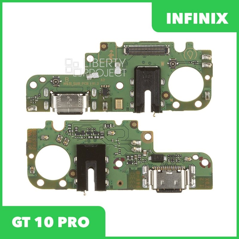 Шлейф/FLC Infinix GT 10 PRO на системный разъём/микрофон