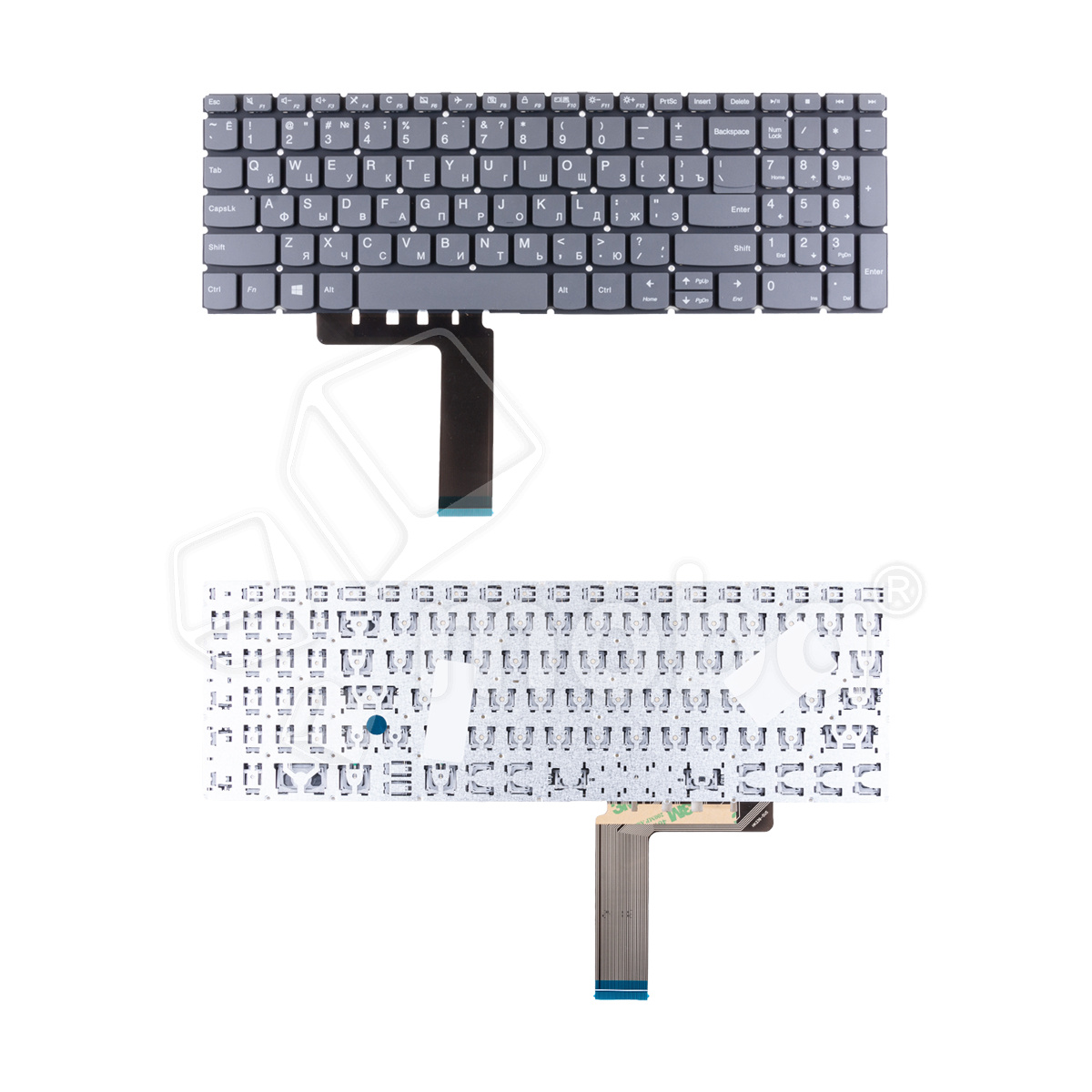Клавиатура для ноутбука Lenovo IdeaPad V330-15ISK Серый