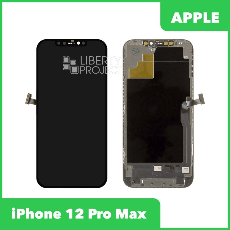 LCD дисплей для Apple iPhone 12 Pro Max (черный) матрица ZY In-Cell COF FHD a-si