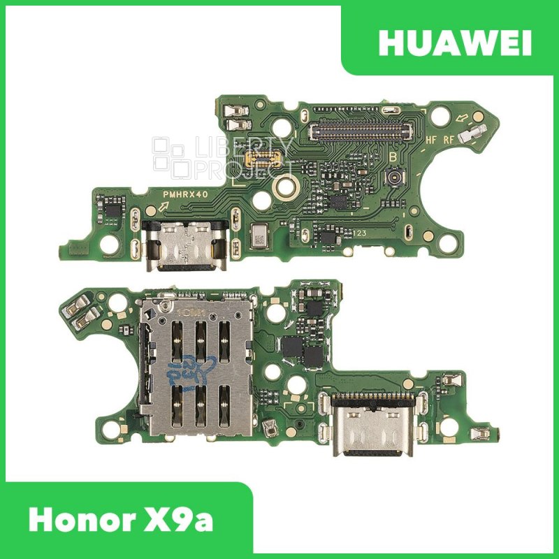 Шлейф/FLC Huawei Honor X9a (RMO-NX1) на системный разъём/микрофон
