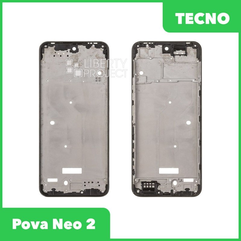 Рамка дисплея для Tecno Pova Neo 2 (LG6n) (черный)
