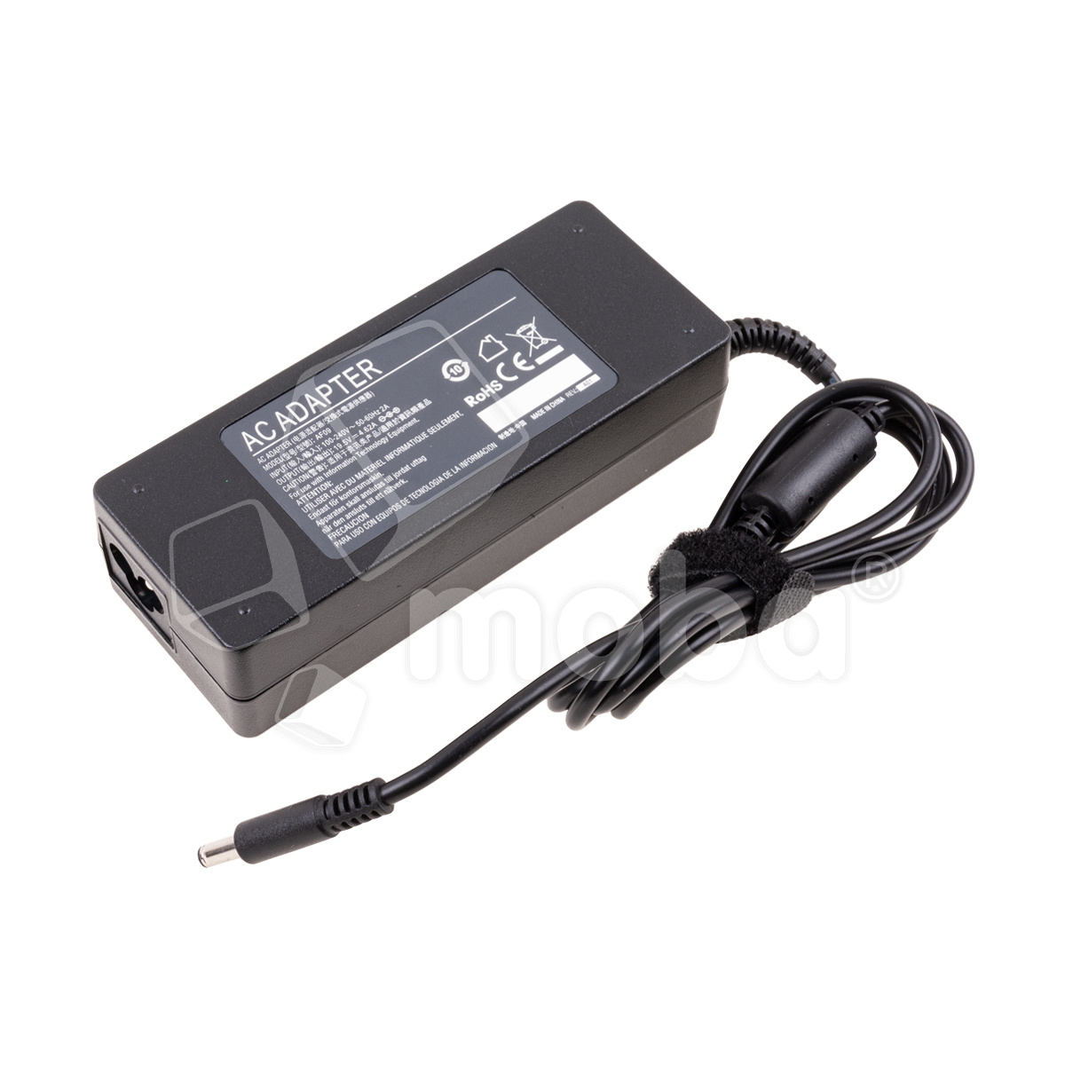 Блок питания (сетевой адаптер) для ноутбука Dell 19,5V, 4,62A, 90W (4,5x3,0 с иглой) - Стандарт (без сетевого кабеля)