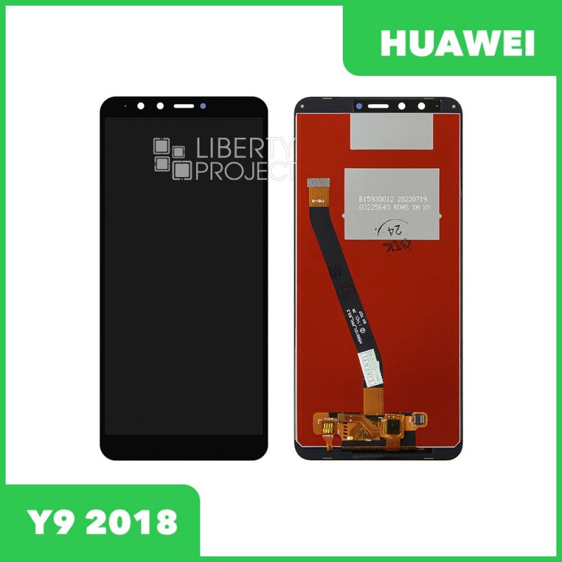 LCD дисплей для Huawei Y9 2018 (FLA-LX1) с тачскрином (черный)