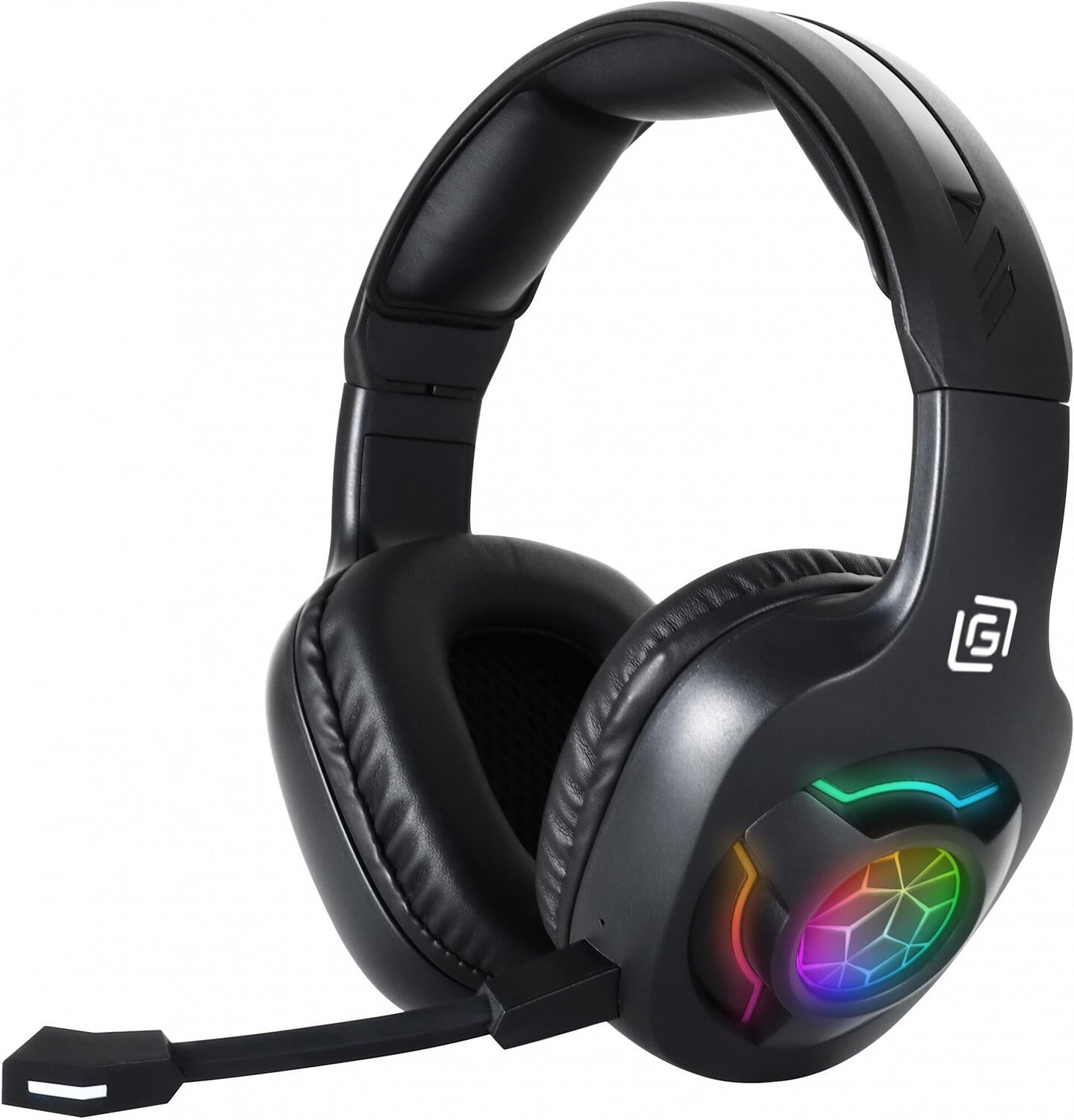 OKLICK Наушники с микрофоном Оклик HS-L575G черный накладные BT оголовье (1895253)