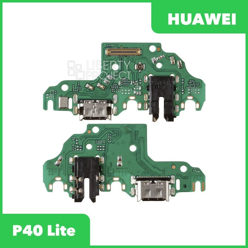 Шлейф/FLC Huawei P40 Lite (JNY-LX1) на системный разъём/разъём гарнитуры/микрофон