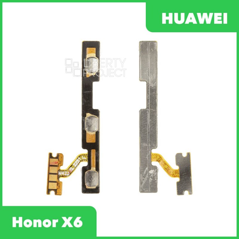 Шлейф/FLC для Huawei Honor X6 (VNE-LX1) на кнопки громкости/включения