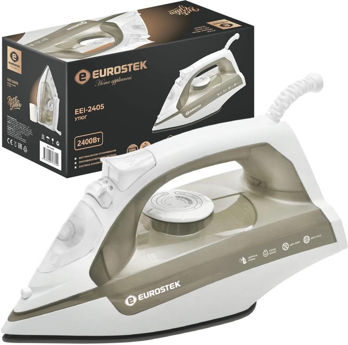 Утюг EUROSTEK EEI-2405