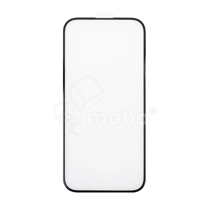 Защитное стекло "Оптима" для iPhone 16 Черный (Закалённое, полное покрытие)