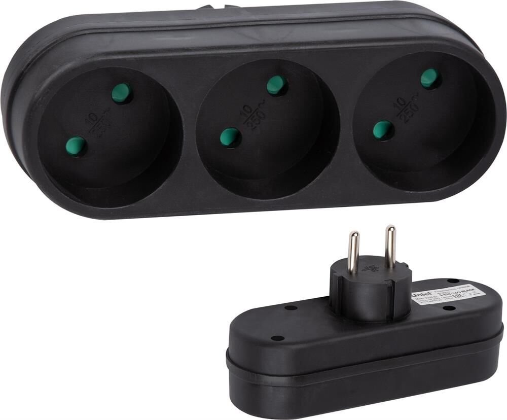 Сетевой фильтр UNIEL (UL-00011232) S-ES3-16O BLACK