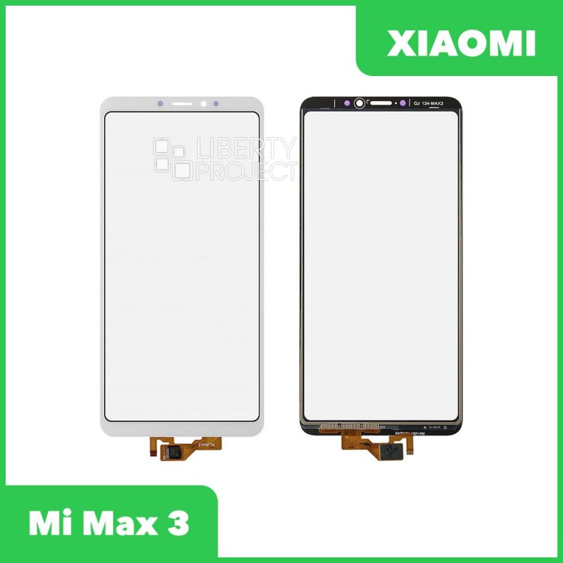 Тачскрин для Xiaomi Mi Max 3 (белый)