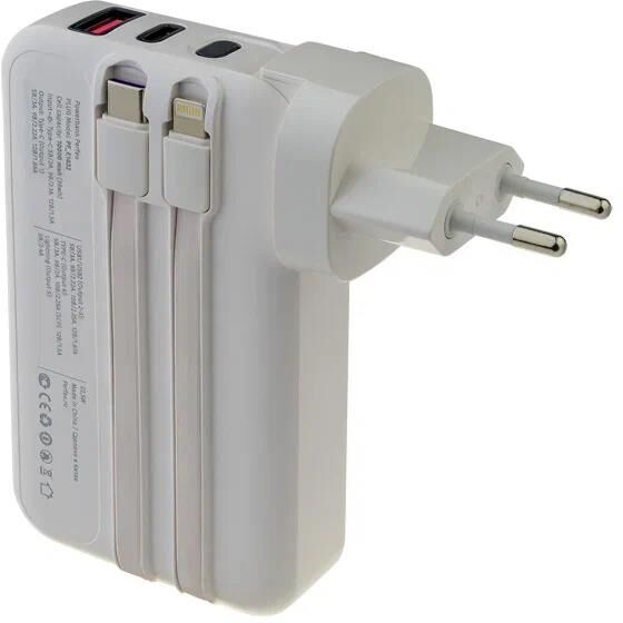 Зарядное устройство PERFEO (PF_E1632) - 10000 mah , белый