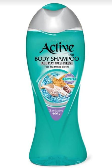 ACTIVE Гель для душа с витамином B5 "Морской" NATURAL, 400 мл. Blue (512302001)