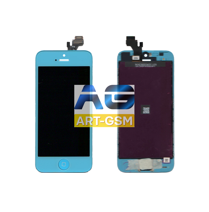 Дисплей для iPhone 5 Light Blue ORIG