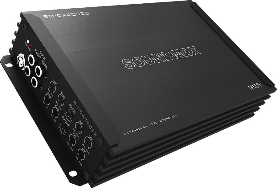 Автоусилитель SOUNDMAX SM-CA4002S(чёрный)