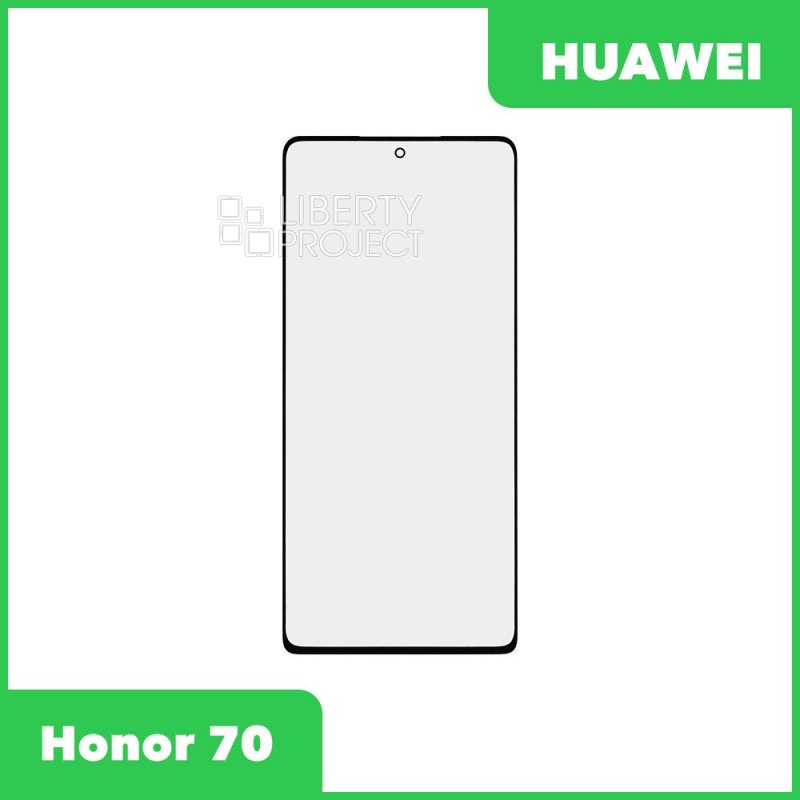 G+OCA PRO стекло для переклейки Huawei Honor 70 (черный)