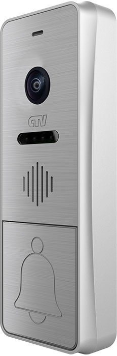 CTV-D4004FHD S (серебро) Вызывная панель цветная