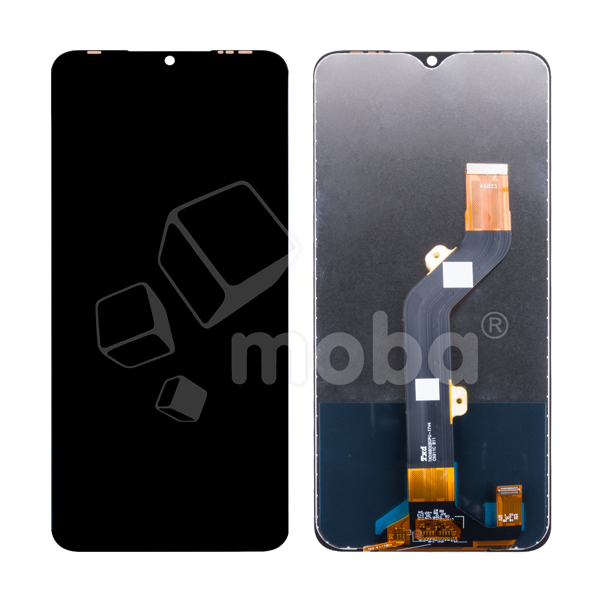 Дисплей для Infinix Smart 6 Plus (X6823C) в сборе с тачскрином Черный - Оптима
