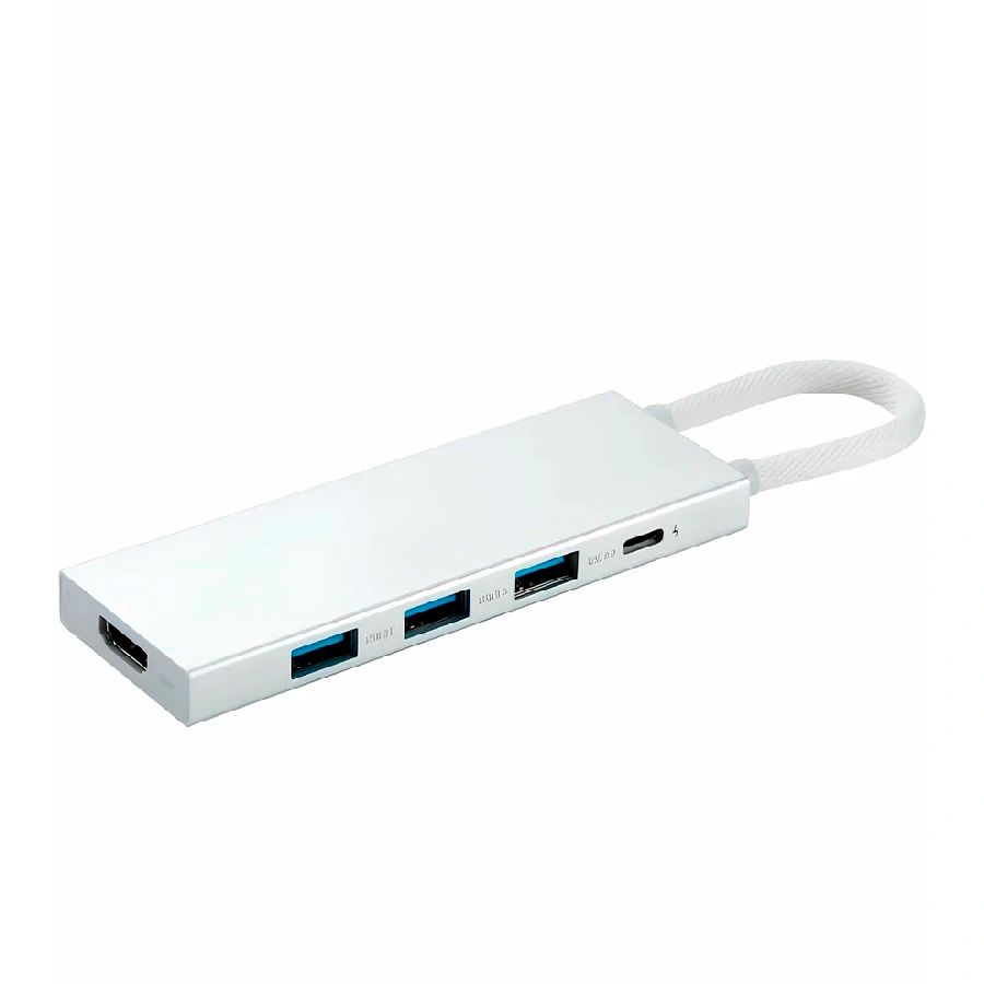 USB-хаб Ксиаоми 5 в 1 3USB/1USB-C/HDMI (XMDS05YM) белый