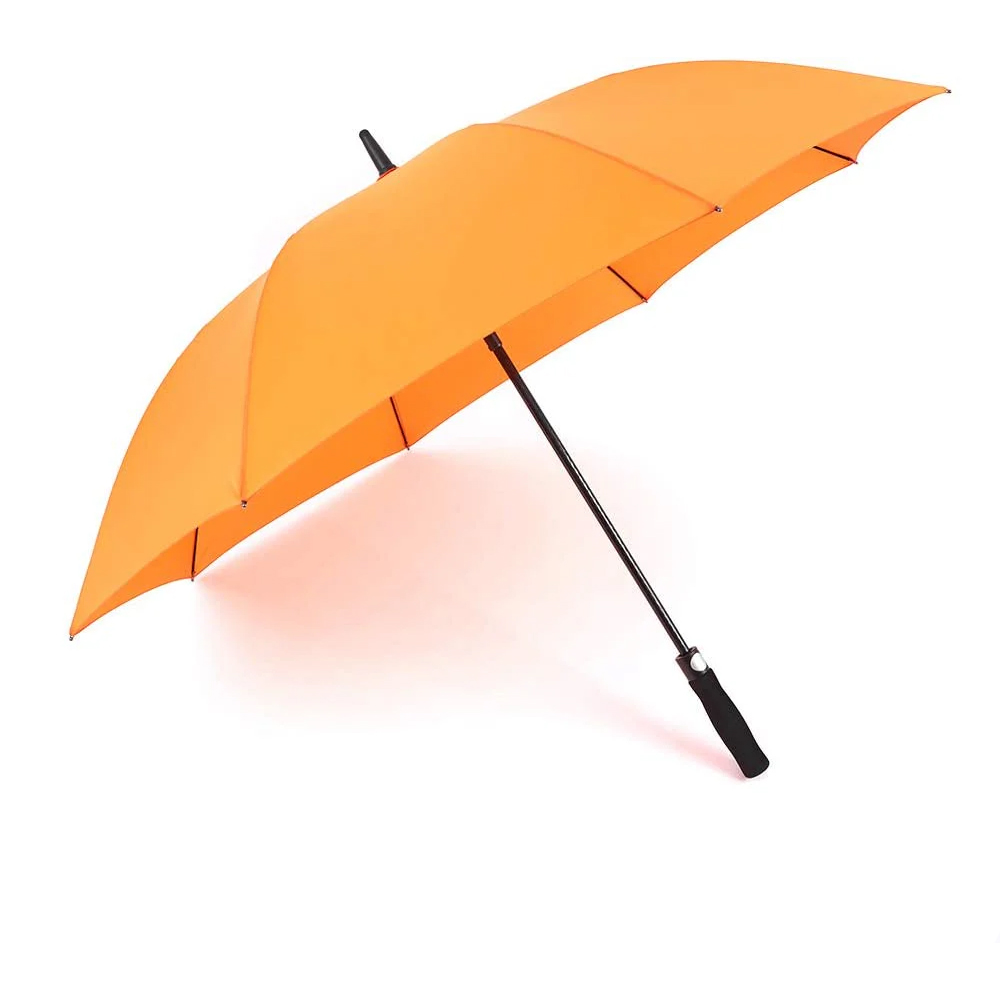 Зонт RiSETIME, Golf Automatic Umbrella, автоматический, трость с прямой ручкой, цвет: оранжевый