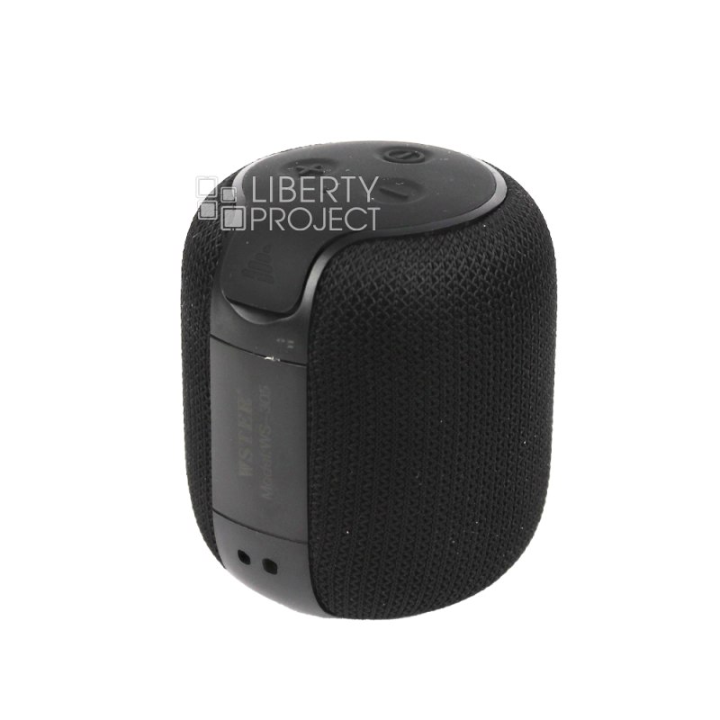 Bluetooth колонка WSTER WS-305 FM/MicroSD (черная/коробка)