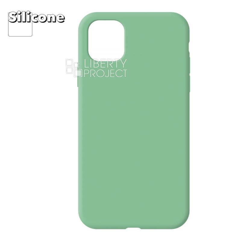 Силиконовый чехол для iPhone 11 "Silicone Case" (тиффани) 50