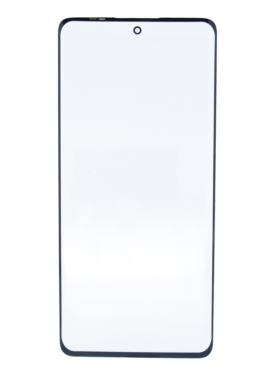 Стекло для переклейки Vivo X80 Pro с OCA пленкой черный