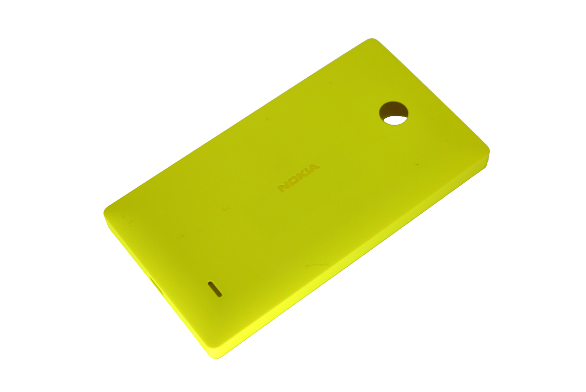 Задняя крышка для Nokia 540 Lumia желтый