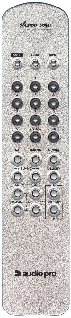 Пульт Audio Pro ST1-REM S оригинальный