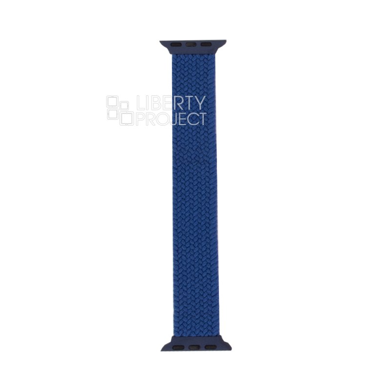 Монобраслет для Apple Watch COTEetCI W60 Nylon Braided Band 42/44 мм (145) (синий)