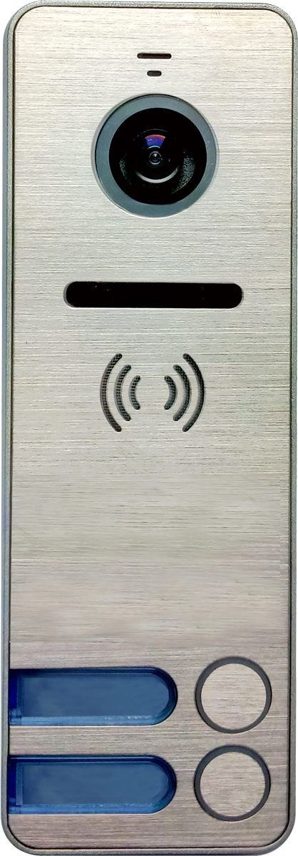 iPanel 2 (Metal) HD 2 аб. Цветная вызывная панель видеодомофона на 2 абонента