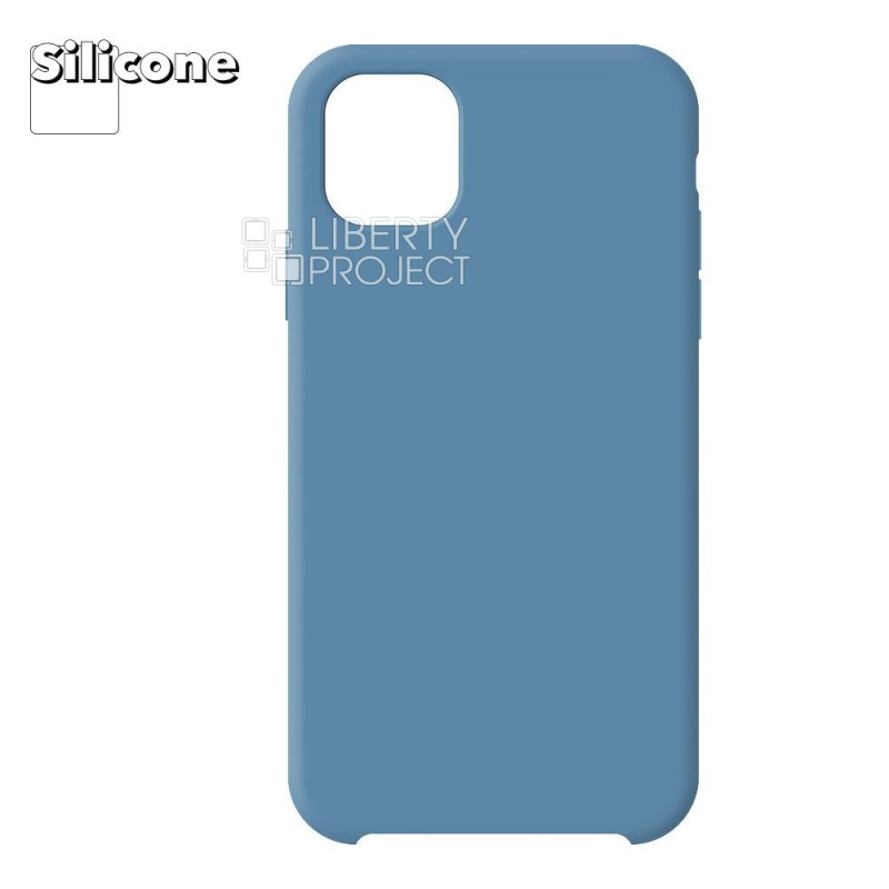 Силиконовый чехол для iPhone 11 "Silicone Case" (васильковый)38