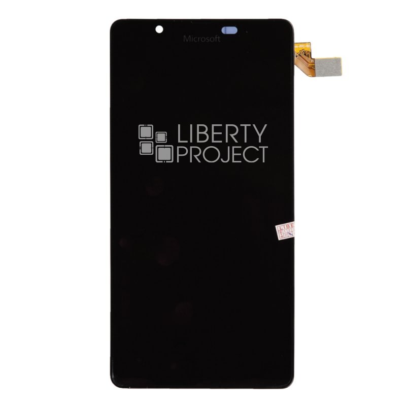 LCD дисплей для Nokia Lumia 540 (RM-1141) с тачскрином, 1-я категория (черный)