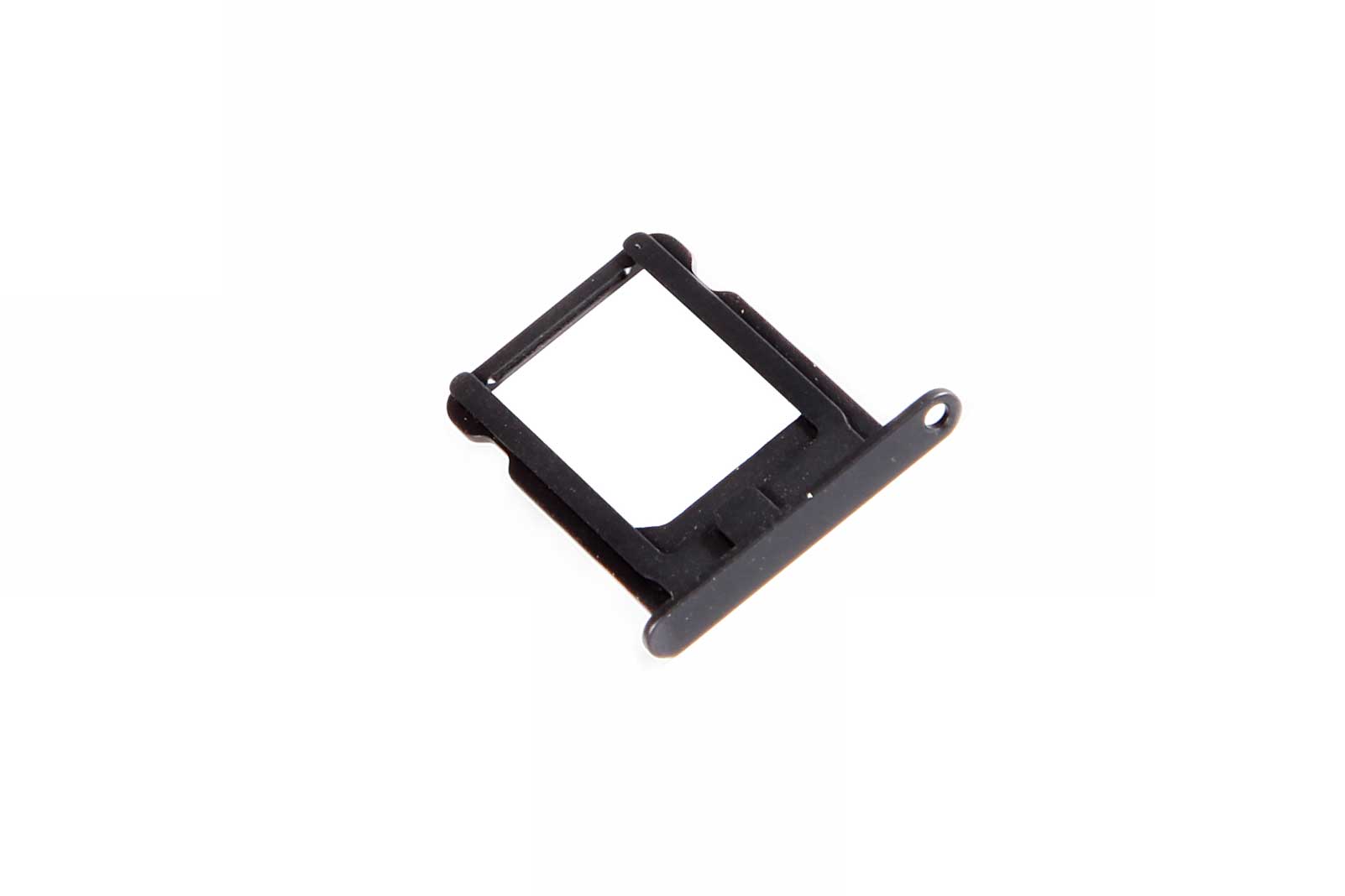 SIM лоток (Держатель сим карты) для iPhone 5 черный (I74)