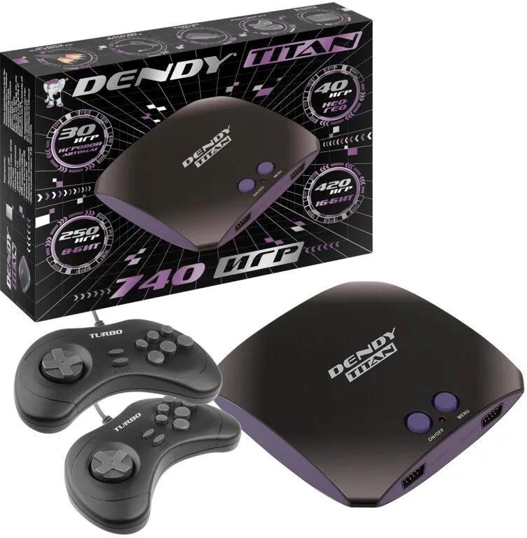 Игровая консоль DENDY Titan 740 игр