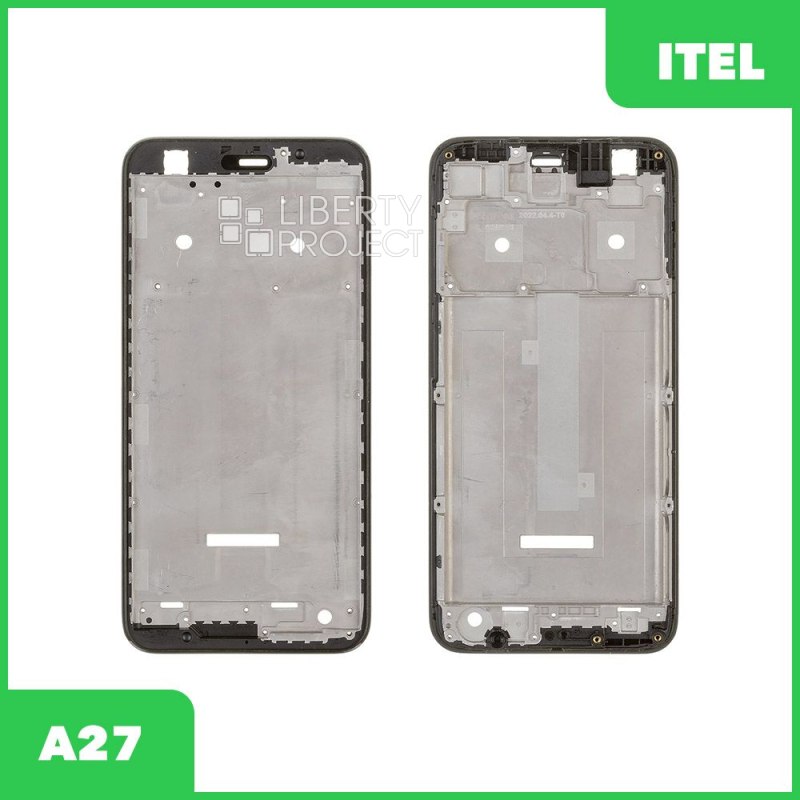 Рамка дисплея для Itel A27 (черный)