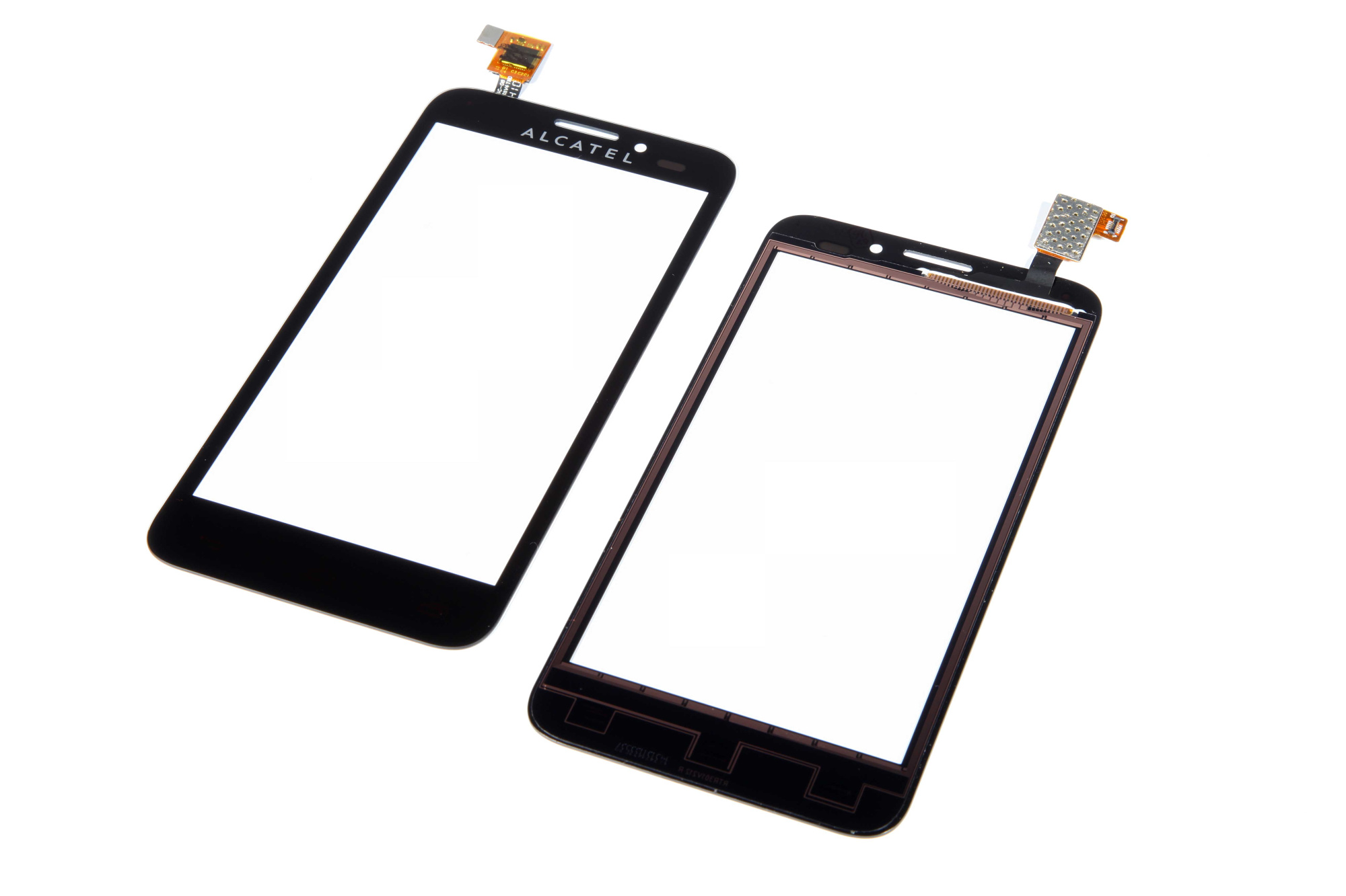 Тачскрин (сенсорное стекло) для ALCATEL 7025 черный ORIG