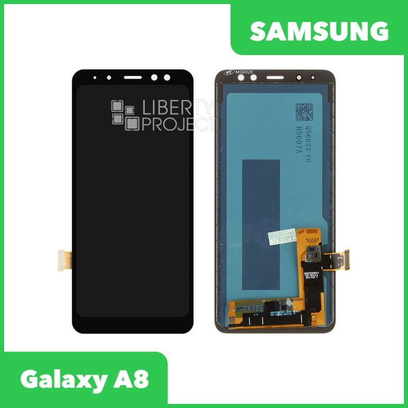 LCD дисплей для Samsung Galaxy A8 2018 SM-A530 в сборе Incell (черный)